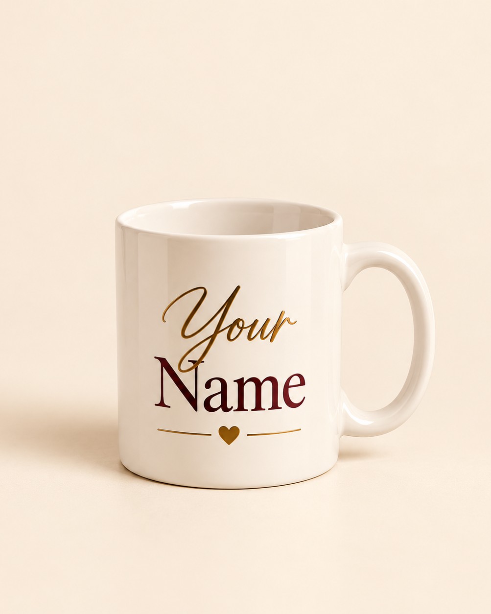 Personalized Name Mug Gift Set – Custom Coffee Mug